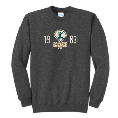 NFCA "Est. 1983" crew sweatshirt grey